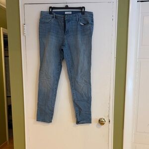 LOFT Light Blue Skinny Jeans